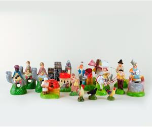 Presépio Cerâmica - 18 Figuras Secundárias