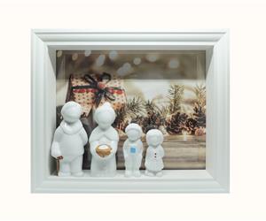 Moldura da Família - Natal - Avós e Netos