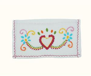 Bolsa Máscara Coração de Viana Colorido