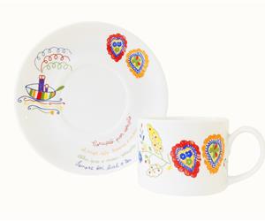 Chávena de Chá - Lenço Namorados