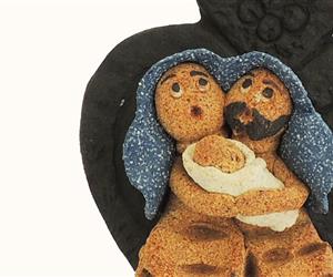 Presépio Coração - Sagrada Família