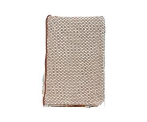 Manta 100% Algodão - Castanho