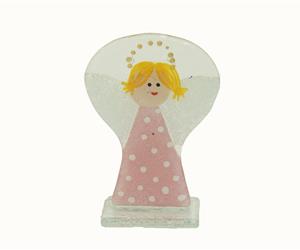 Escultura Anjo - "Rosa" - S