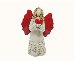 Anjo do Amor  - Grés vidrado - S