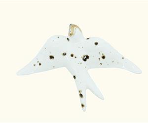 Andorinha Branca - Pintura Manual -M