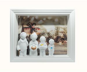 Moldura da Família - Natal - Avós e Netos