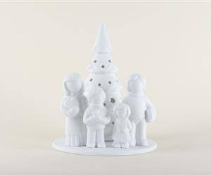 Árvore Família - Biscuit - Pais e 2 Filhos