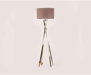 Candeeiro Pé - Dourado 