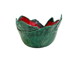 Centro de Mesa Vermelho e Verde