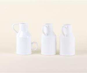 Leiteira Vidrada ou Biscuit