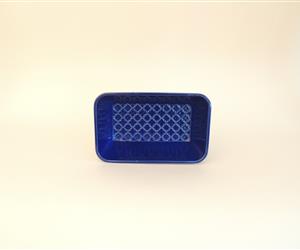 Taça retangular - Azul