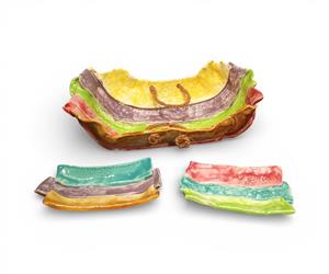 Conjunto Fruteira e tacinhas 