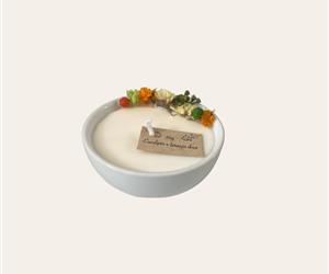Vela Natural - Eucalipto & Laranja doce
