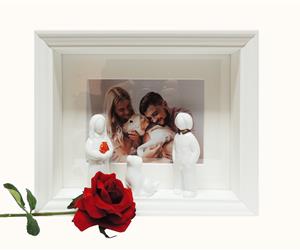 Moldura Namorados & Rosa