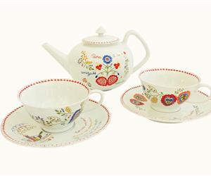 Conjunto de Chá - Lenço Namorados