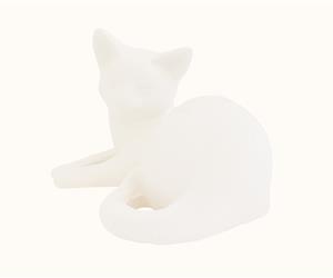 Gato Deitado - Branco