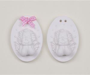 Medalhão Anjo - Menina