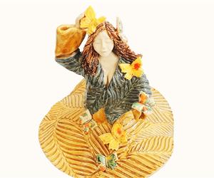 Escultura Menina "Esperança"