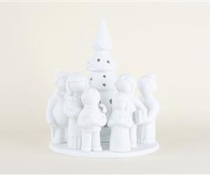 Árvore Família - Biscuit - Avós, Pais e 2 Filhos