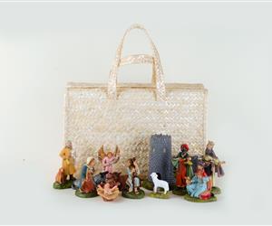 Presépio Terracota - 12 Figuras c/ Cesto