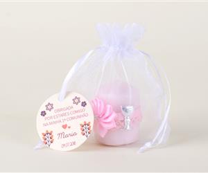 Vela Redonda com Fita - Menina