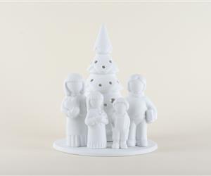 Árvore Família - Biscuit - Pais e 2 Filhos