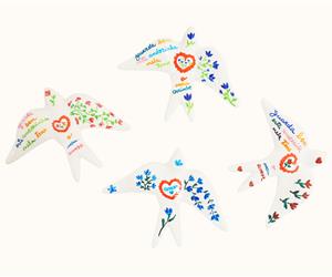 Andorinhas  "Lenço Namorados" 