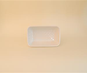 Taça retangular  - Branco