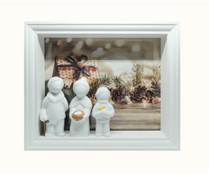 Moldura da Família - Natal - Avós c/ Neto