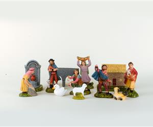 Presépio Terracota - 12 Figuras Secundárias