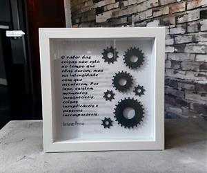 Quadro -  "O valor das coisas" - F. Pessoa