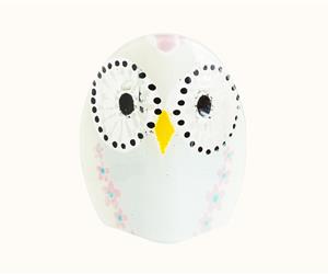 Mocho Branco - Vaso Vidro Decorativo 