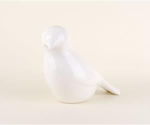 Pássaro Simples - Bege