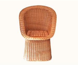Cadeirão em Vime Natural