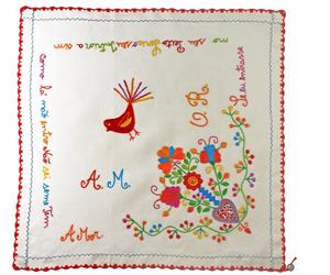 Lenço Tradicional dos Namorados 