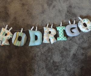 RODRIGO - Letras em Tecido