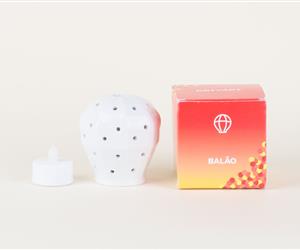 Balão Ar Quente - Luminária Branco