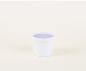 Vaso com Vela - Roxo