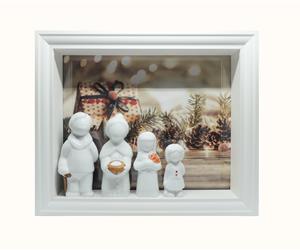 Moldura da Família - Natal - Avós e Netas