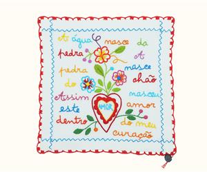 Lenço dos Namorados bordado Vila Verde S