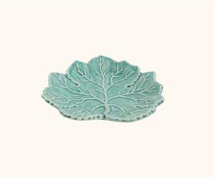 Prato Pão Folha- Azul