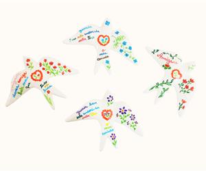 Andorinhas  "Lenço Namorados" 