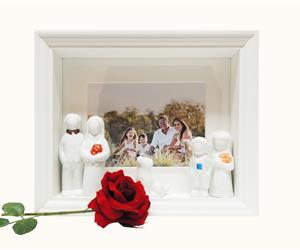 Moldura Namorados & Rosa