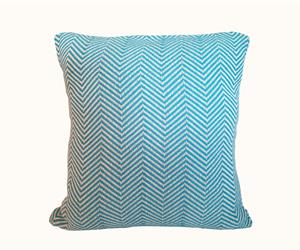 Almofada - "Azul Turquesa-Onda"