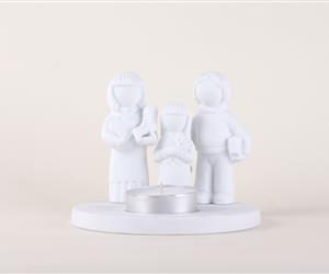 Luminária Pais com bebé e Filha