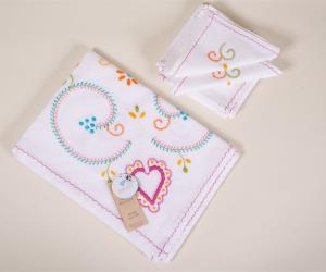 Toalha de Mesa "Bordado Viana"