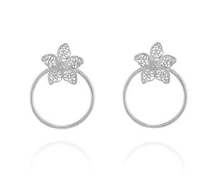 BRINCOS ROMANTIC FLOWER COLLECTION PR