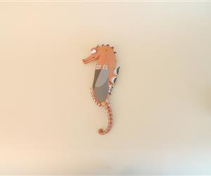 Escultura Cavalo Marinho - S