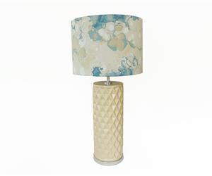 Candeeiro Cerâmica Texturada Bege