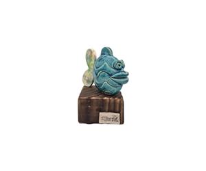 Escultura "MAR" - PX0 - Base Madeira